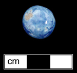 Bennington or “Bennies” marble found in the cellar of a collapsed building - click image to see a larger view.